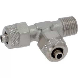 T-ALAKÚ CSATLAKOZÓ ø 1/8'M NPT- ø 6/4 mm