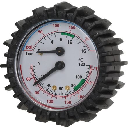 TERMOMANOMÉTER 0-16 bar/0-120°C