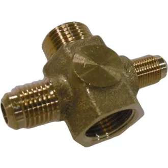 FITTING 3/8"M - 1/4"M - 3/8"F - 1/8"M