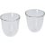 SET 2 COFFEE GLASSES 90 ml DLSC310