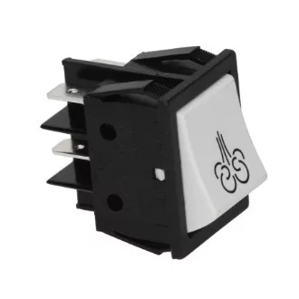 BIPOLÁRIS GOMB FEHÉR 16A 250V