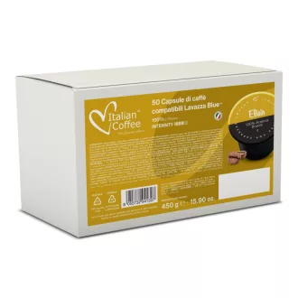 Italian Coffee Elisir 100% Arabica Lavazza Blue kompatibilis kávékapszula - 50 × 9 g