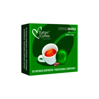   Italian Coffee Arabica Nespresso Professional kapszula - 100% Arabica, 50 db