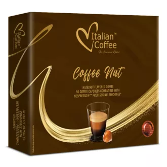   Italian Coffee Coffee Nut Nespresso Pro kapszula - Mogyoró ízű, 50 db