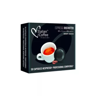   Italian Coffee Ristretto Nespresso Professional kapszula - 20% Arabica · 80% Robusta, 50 db