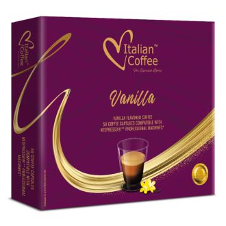 Italian Coffee Vanilla Nespresso Professional kompatibilis kávékapszula - 50 db
