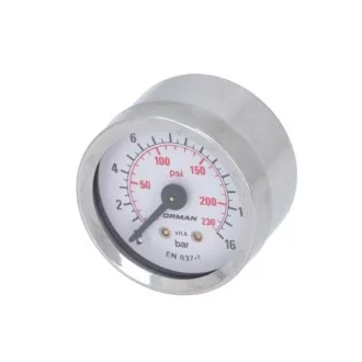 NYOMÁSMÉRŐ SZIVATTYÚHOZ Ø 41 mm 0÷16 bar