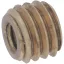 DÜBEL ø M8x6 mm LYUK ø M4 SÁRGARÉZ