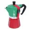 MOKA EXPRESS 6 csészés BIALETTI TRICOLOUR