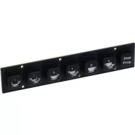 NYOMÓGOMB PANEL 7 GOMBOS