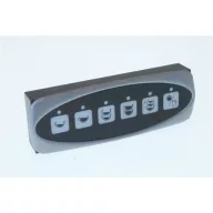 NYOMÓGOMB PANEL 6-GOMBOS ÉRINTŐ LIRA