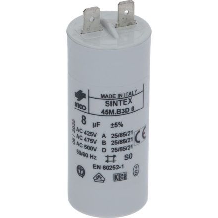 CAPACITOR 8ľF 450V MCF/MCI