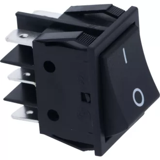 KAPCSOLÓ KETTŐS ÁLLÁSÚ FEKETE 16A 25