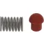 VALVE OUTPUT H2O RED BIGGER+SPRING ASSY