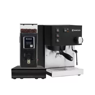   Rancilio Silvia V6 Nera E & Rancilio Stile SD Nero & Rancilio Knock Box