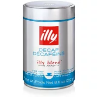 illy Classico koffeinmentes őrölt kávé - 100% Arabica, 250 g