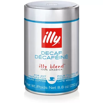   illy Classico koffeinmentes őrölt kávé - 100% Arabica, 250 g