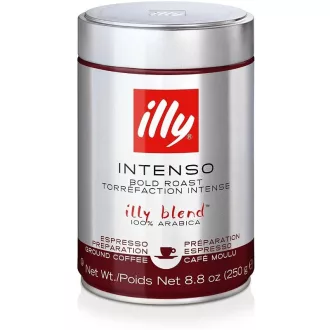illy Intenso őrölt kávé - 100% Arabica, sötét pörkölés, 250 g