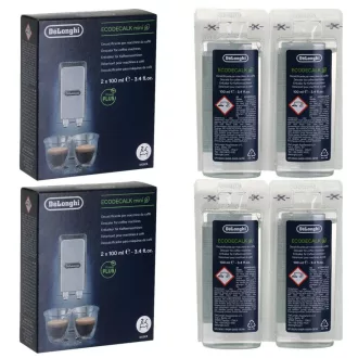   De'Longhi EcoDecalk Mini Vízkőoldó folyadék - 2 × 100 ml - De'Longhi kávégépekhez