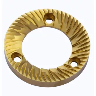   AVX CG305 Plasma 64mm Titanium síktárcsás kávéőrlő pumpás babtartállyal (Fekete)