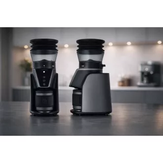   AVX CG003 Titanium kávéőrlő Pumpás babtartállyal és Blind Shakerrel (grafit szürke)