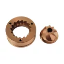 DC63 Conical Red Burrs kávéőrlő - Fekete (63 mm)