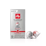 illy Lungo Classico Nespresso kapszula - 100% Arabica, 10 × 5,7 g
