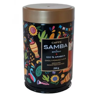 Caffe Samba by Brando őrölt kávé - 100% Arabica, 250 g