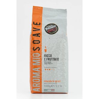 Caffè Vergnano Aroma Mio Soave szemes kávé - 50% Arabica · 50% Robusta, 1 kg