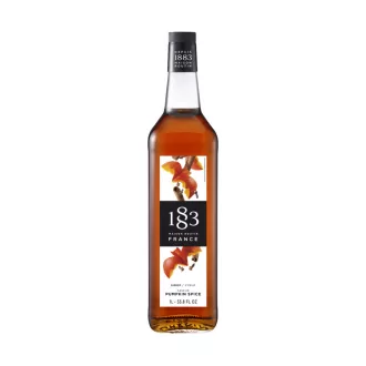 1883 Maison Routin Pumpkin Spice szirup - 1 liter - Fűszeres sütőtök ízű