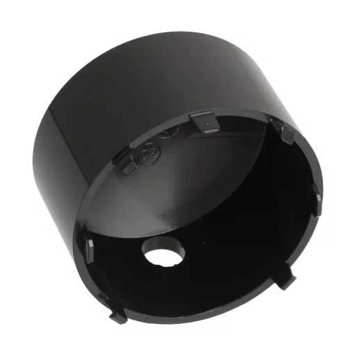 Fekete kávékifolyó fedél