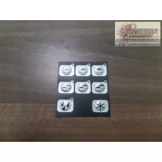 Ragasztható nyomógombsor