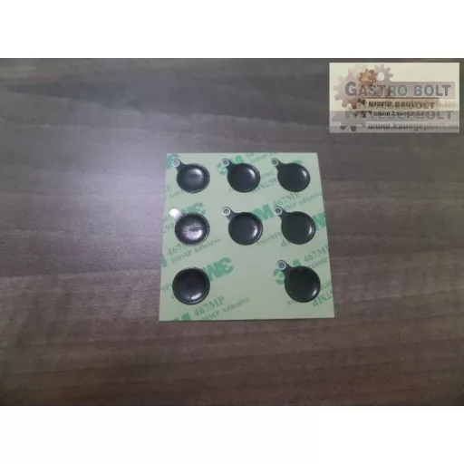 Ragasztható nyomógombsor