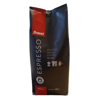 Bravos Classic Espresso szemes kávé - 100% Robusta, 1 kg