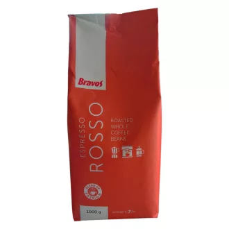   Bravos Classic Espresso Rosso szemes kávé - Arabica és Robusta keveréke, 1 kg