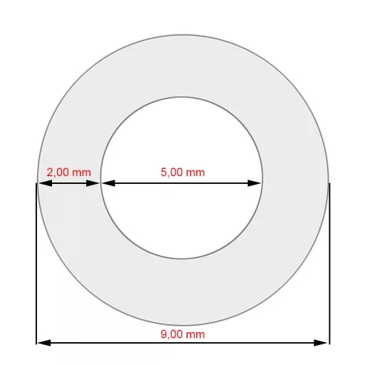 Jura / Krups / AEG kompatibilis szilikoncső 5x2x280 mm (1 db)