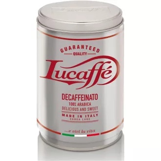 Lucaffé Decaffeinato koffeinmentes szemes kávé - 100% Arabica, 250 g