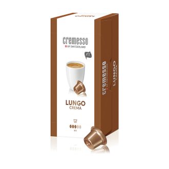 Cremesso Lungo Crema kávékapszula - 100% Arabica, 16 × 6 g - Cremesso kapszula