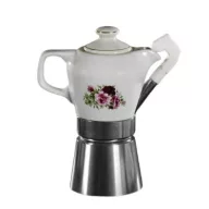   Fatima 2 személyes kotyogós kávéfőző porcelán kiöntővel