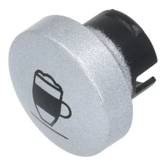 Ezüst gomb 'Macchiato' X7