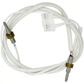 Vezetékezés NTC érzékelőkkel és csatlakozóval