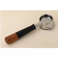   E61-58BL AVX-Lelit-E61 58mm-es Nyitott szűrőtartó kar Alu+Redwood nyéllel + 16g-os Precíziós szűrőko