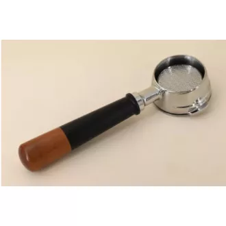   E61-58BL AVX-Lelit-E61 58mm-es Nyitott szűrőtartó kar Alu+Redwood nyéllel + 16g-os Precíziós szűrőko