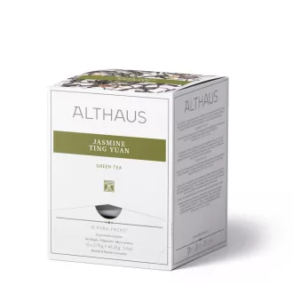Althaus Jasmine Ting Yuan jázminos zöld tea - Pyra Pack, 15 × 2,75 g