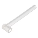Formázott szilikoncső kb. 95mm