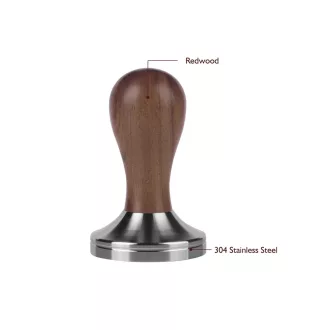 AVX 4106 ø 57 mm-es kávé tamper Redwood (57 mm)