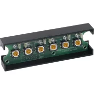 PUSH-BUTTON PANEL 6-BUTTON BLUE LED