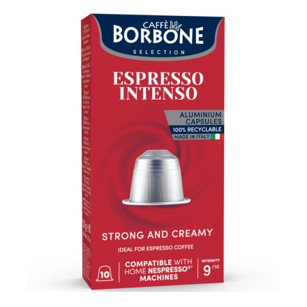 Borbone Espresso Intenso – Nespresso Kompatibilis Alumínium Kapszula (10 db)