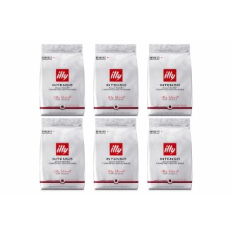 illy Intenso szemes kávé - 100% Arabica, 6 × 500 g