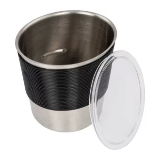   Univerzális rozsdamentes acél tejtartály tejhab rotorral (AEG, Bosch, DeLonghi, Jura, Krups kompatibilis)